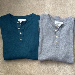 Goodfellow Long Sleeve Shirts - Set of 2